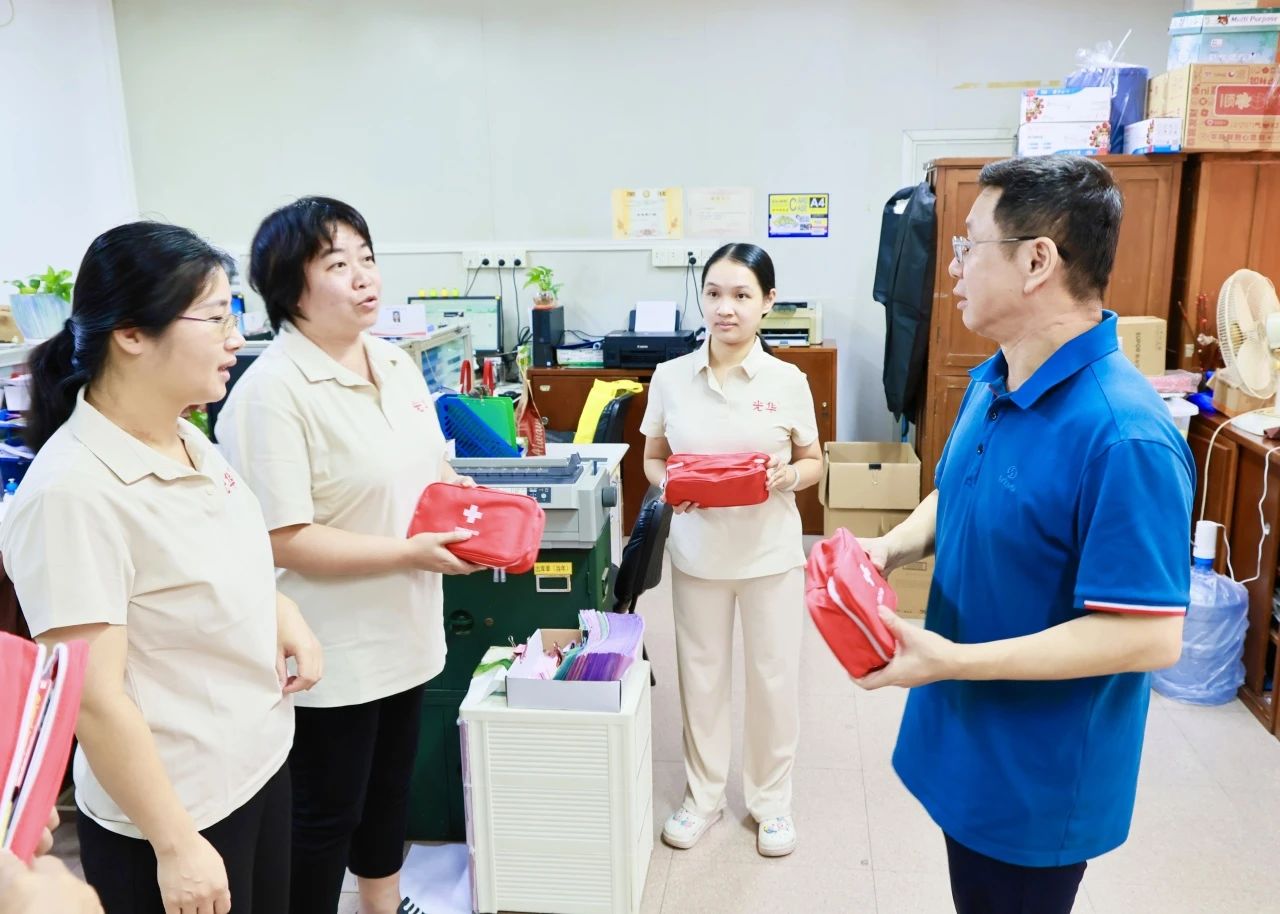 情系职工送清冷 身心护航保健康——白云山光华造药发展夏季防暑降温与健康关切系列活动